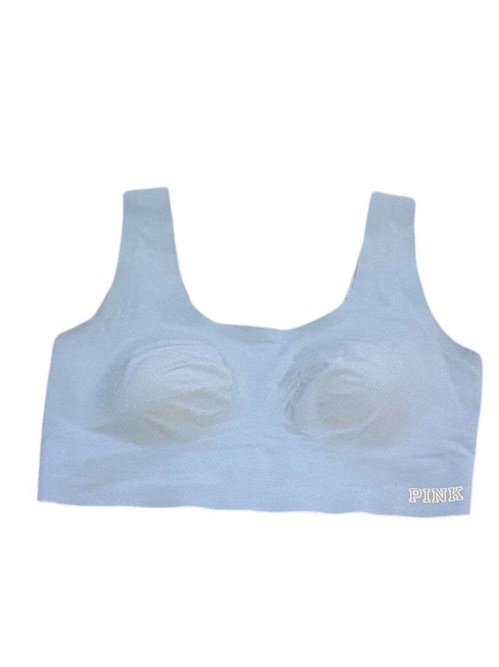 PINK VICTORIA’S SECRET Seamless Wireless Bralette Blue Size Medium